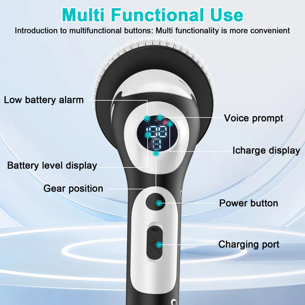 PowerSpin Electric Rotary Cleaning Brush