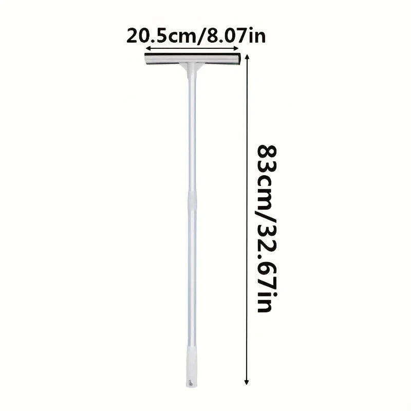 Retractable Window Squeegee Brush