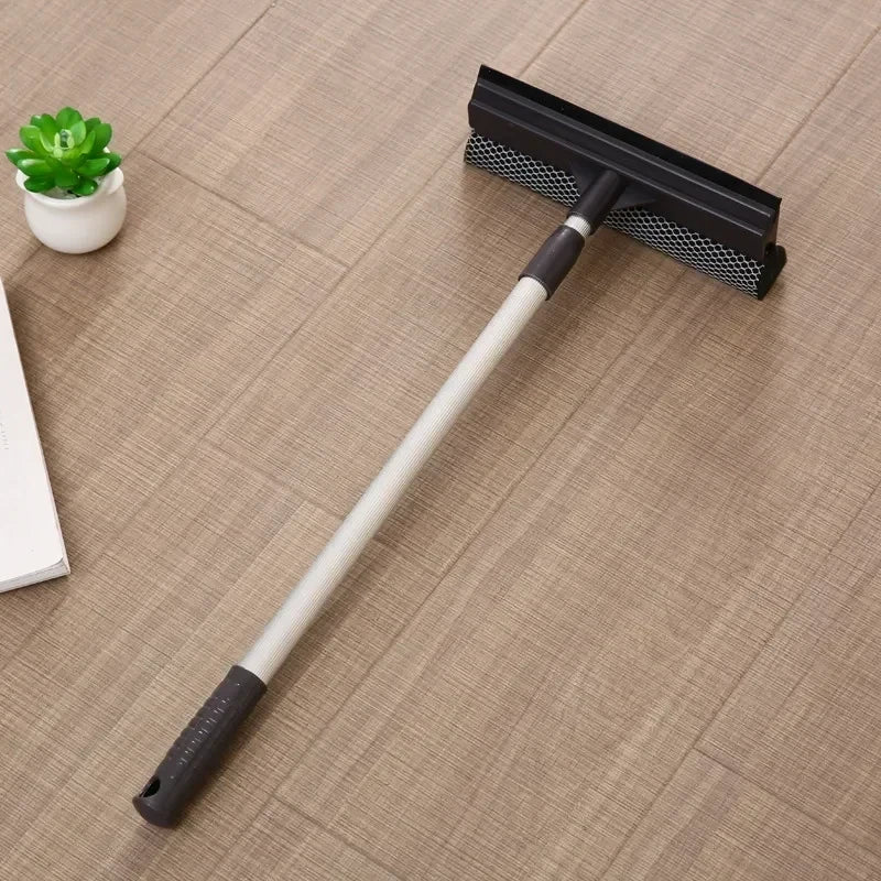 Retractable Window Squeegee Brush