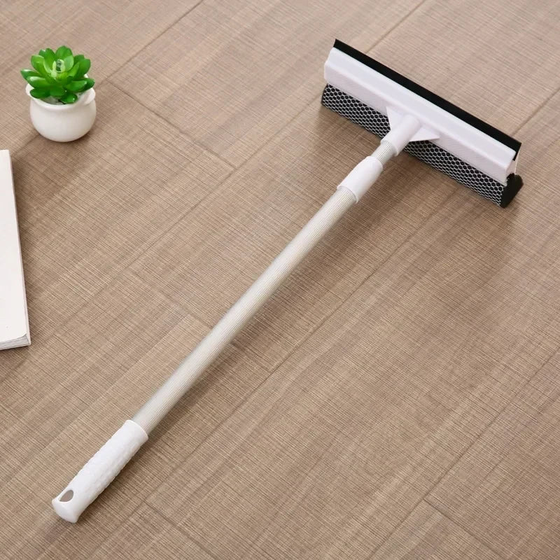 Retractable Window Squeegee Brush