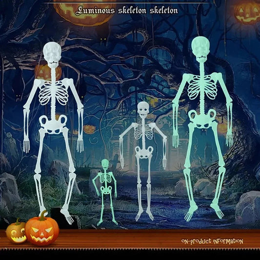 Glowing Halloween Skeleton