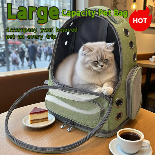 Clear View Pet Backpack
