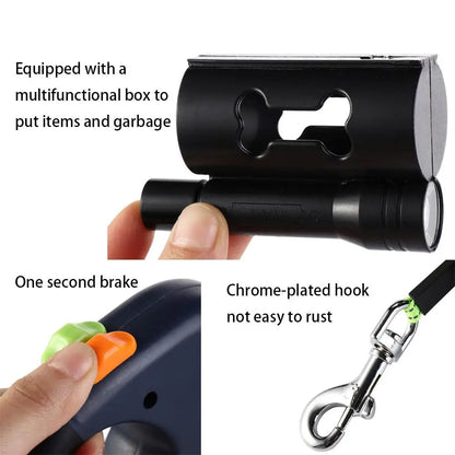 Glow Paw Dual Dog Leash