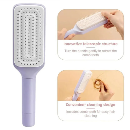 Magic Self-Clean Hair Brush