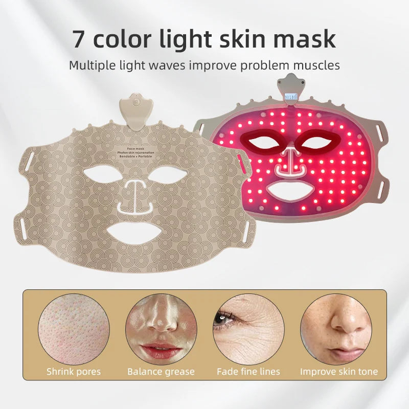 GlowWave Multi-Color LED Mask
