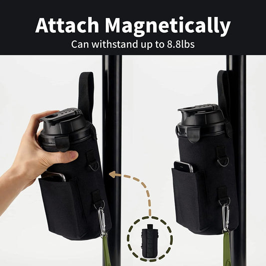 Snap-On Magnetic Bottle Holder