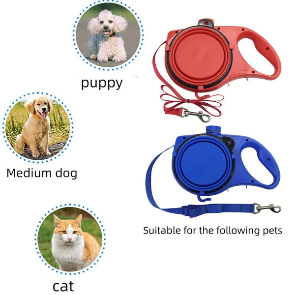 Paw Mate Leash & Hydration Combo