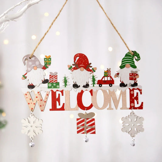 Festive Wooden Wall Hangings