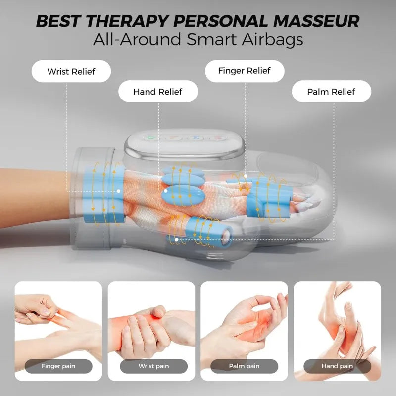 Relaxing Hand Massager with Heat