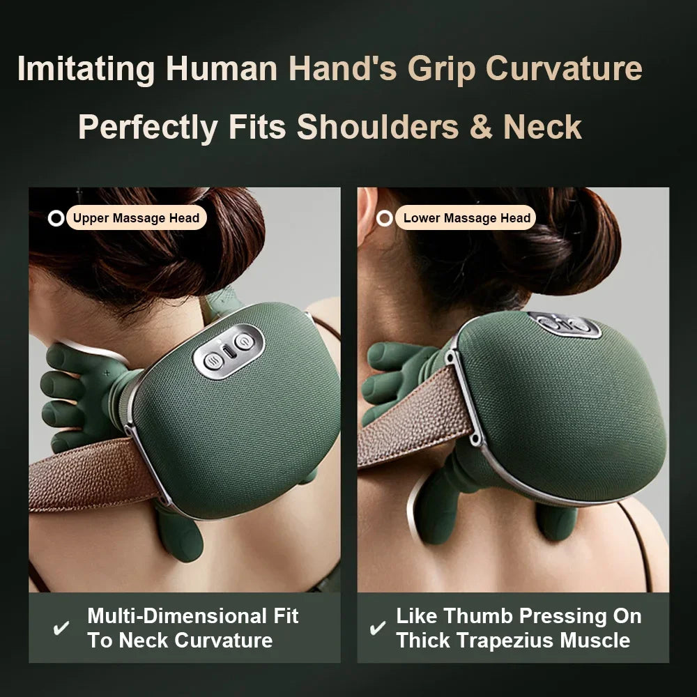 RelaxEase Heated Neck Massager
