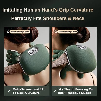 RelaxEase Heated Neck Massager