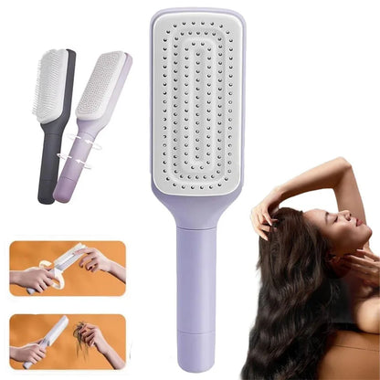 Magic Self-Clean Hair Brush