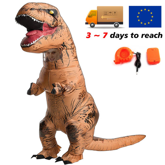 Inflatable T-Rex Adventure Suit